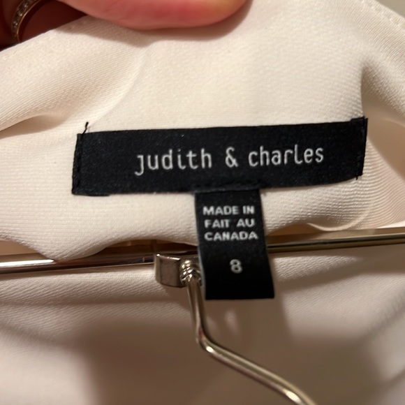 Judith and Charles cream wrap skirt - Picture 5 of 6